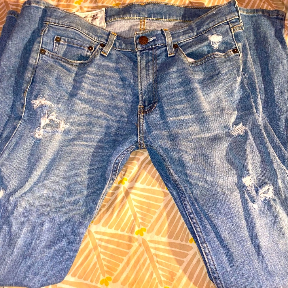 Hollister super skinny ripped men jeans 31x30